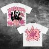 Camiseta de hombre Blutosatire billdog algodón figura grande estampado personalizado cuello redondo manga corta