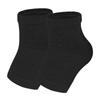 Venta al por mayor de fábrica Amazon calcetines de talón de hilo de algodón protección de talón de gel calcetines de media talonera calcetines cortos de media talonera