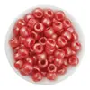 Cuentas de Barril 6*9mm Efecto Perlado Pony Beads Agujero Grande Trenza de Cabello Sucio Cuentas Trenzadas Pulsera de Cuentas Sueltas Accesorios para Joyería DIY