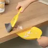 Mini Conjunto de Vassoura e Pá para Limpeza de Mesa, Adequado para Crianças, Uso Doméstico, Mini Pá de Lixo para Mesa, Quarto, Escritório