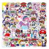 50 hojas de Alalei Anime Doctor Strange y Muñeca Mecánica Dibujos Animados para Niños Impermeable Decorativo Carcasa para Teléfono Móvil Pegatinas para Cuenta de Mano