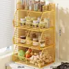 Estante de almacenamiento de cocina multicapa para frutas y verduras, estante de esquina para montar en la pared, cesta de almacenamiento para encimera