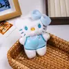 Colgante de Peluche Creativo de Gatito Regalo de Recompensa para Estudiantes para Niños Accesorios para Mochila Escolar Llavero Pequeño Regalo