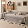 Funda de Tela para Sofá de Color Sólido, Funda Universal para Sofá de Cuatro Estaciones, Toalla de Sofá, Chaise Lounge Transfronteriza Simple Moderna de Comercio Exterior