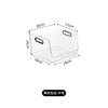 Caja de Almacenamiento de Cosméticos Transparente en Forma de U para Acabado de Tocador, Caja para Mascarillas, Escritorio, Hogar, Almacenamiento para Baño, Cesta de Almacenamiento