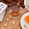 Boda Boda Día de San Valentín regalos promocionales exquisitas notas para parejas nota de cuchara de café nota de cuchara de postre
