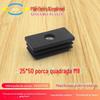 Porca M8 25 * 50 Plugue de Porca Quadrada Porca de Plugue de Tubo Quadrado Móveis Almofada de Pé de Aço Inoxidável Porca Engrossada