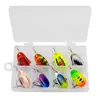 Cebador Giratorio Spinnerbait 8g Spinner Giratorio Compuesto Señuelo Metálico Aparejo de Pesca