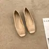 Mocasines planos para mujer 2026 estilo nuevo de primavera, zapatos de vestir elegantes de suela blanda, zapatos de tacón bajo estilo francés, elegantes y delicados para la noche