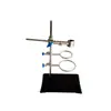 Soporte de hierro laboratorio multifunción engrosado estándar nacional estándar juego completo pinza cruzada química soporte de titulación pinza de mariposa anillo de hierro