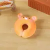 Ímã de Geladeira Ursinho 3D Pão Resina Brinquedo Alimentício Donut Croissant Bolo Adesivo Magnético Desenho Animado Adesivo de Decoração para Geladeira