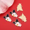 Yt090 Pingente Criativo Desenho Animado Série Sanrio DIY Kuromi Melody Colar Brincos Pulseira