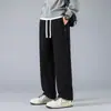 2026 Marca Casual de Moda Versátil Pantalones de Chándal Pantalones Deportivos de Pierna Recta para Hombre Nuevo Estilo High Street Americano de Primavera y Otoño Corte Holgado para Hombres de Tallas Grandes