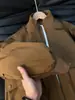 Jaqueta de trabalho masculina com bolso grande, estilo aviador, adequada para primavera e outono, estilo americano, casual, de corte solto e projetada para atividades ao ar livre.