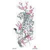 Impermeable pequeño tatuaje de brazo completo pegatina símbolo tótem animal calavera en stock al por mayor pegatina de tatuaje de texto