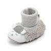 Botas de invierno cálidas y lindas con manga de cordero, suela suave, zapatos cálidos para bebé, zapatos para bebé y niño pequeño al por mayor 2019