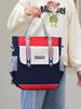 Bolsa de Tutoria para Aluno do Ensino Fundamental Bolsa Escolar para Aula de Treinamento Infantil Lona Impermeável Bolsa de Tutoria Logotipo Personalizado Feito Sob Medida Impresso