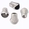 Cordón Redondo Campana Metálica con Cordón Hebilla para Extremo de Cuerda de Tubo Recto Aleación de Zinc Galvanizada Hebilla de Cola para Cuerda de Pantalón Accesorios de Ropa Jinda