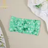 Faixa de Cabeça Larga com Proteção para Fontanela de Bebê Estilo Novo Transfronteiriço Acessórios de Cabelo para Crianças Faixa de Cabeça com Laço Estampado Digital para Bebês Europeus e Americanos