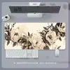 Alfombrilla de Ratón Personalizada Creativa Gourmet Grande Borde Engrosado Antideslizante Linda Grande para Teclado de Computadora Pad de Escritorio Venta al por Mayor