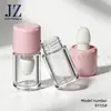 Pedido do Fabricante: Frasco Redondo de Blush Líquido com Cabo Grosso e Ponta Esponja, 5ml, Embalagem Plástica