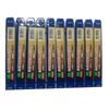 Machuelo para roscado M6X1.0H2M8X1H2 titanio plateado cobalto material M35 súper duro ventas al por mayor ranura recta machuelo de máquina