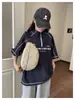 Bolsa Transversal Estilo U para Mulheres, Verão 2025, Bolsa Estilo Bolinho da Moda, Bolsa Transversal Pequena de Nylon Leve, Bolsa de Ombro Versátil