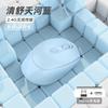 Ratón inalámbrico universal con Bluetooth para computadora portátil, recargable, de modo dual, silencioso, para oficina, para niños y niñas