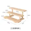 Estante para Flores para Repisa de Ventana de Madera Maciza, Soporte Decorativo Creativo para Suculentas, Estante de Almacenamiento Multinivel para Escritorio en Esquina de Balcón Interior
