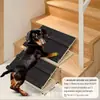 Marco de escalada de madera para perros, escalera de escalada de madera maciza para mascotas, escalera auxiliar inclinada para perros pequeños y gatos, marco de escalada de madera para perros conveniente y antideslizante