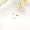 Miçangas Espaçadoras de Liga com Furo Reto Perfurado Miçangas Soltas Material para DIY Acessórios de Joia com Furo em Formato de Borboleta Brincos Pulseira Feitos à Mão