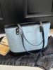 Bolsa de Mezclilla para Mujer 2026 Modelo Nuevo, Moderna Este Año, Bolsa Tote de Gran Capacidad, Versátil para Uso Casual, Clase y Viajes al Trabajo