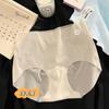 Calcinha Modeladora 3D Bumbum Pêssego Cintura Média-Alta Sem Costura Secagem Rápida Verão Confortável Fina Calcinha Máscara para Mulheres