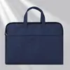 Maletín de Censo Bolsa de Conferencia Portátil Bolsa para Documentos Bolsa de Información Doble Capa Impermeable Bolsa para Computadora Logo Imprimible