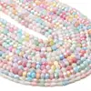 Kit de Materiales para Accesorios de Joyería Pulsera Collar DIY Hecho a Mano Cuentas Cuadradas de Porcelana Imitación Cristal Cuentas Linterna Cuentas Sueltas
