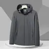 Mismo Estilo Tmall Ropa Protectora Solar Hombre Verano Ligera Seda de Hielo Ropa para la Piel Protección Solar Anti-UV Sensación de Hielo Chaqueta Mujer