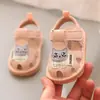 Zapatos Nuevos para Niños Pequeños, Zapatos Antideslizantes de Suela Suave para Bebés y Niños Pequeños, Ligeros y Cómodos, Sandalias Lindas para Niñas Bebés, Zapatos de Punta Cerrada