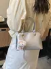 Bolsas Retro Transfronterizas, Bolsos Tote Coreanos de Nicho para Mujer, Nuevos Modelos Transfronterizos, Bolsos de Hombro Simples Casuales de Gran Capacidad para el Trabajo