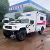 Ambulância Off-Road Dongfeng Mengshi com Tração nas Quatro Rodas, Ambulância Tipo Vadeável Exportável com Profundidade de Vadeio de 1,2m Cm, Fornecimento Direto do Fabricante
