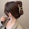 Horquilla elegante con forma de oreja de trigo para la parte posterior de la cabeza, tocado con clip de tiburón antiguo de alta calidad, elegante horquilla para el cabello de alta calidad