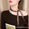 Nuevo Pañuelo de Seda Vintage de Moda con Accesorios de Cinta de Perlas a la Moda, Pulsera de Pañuelo Estilo Old Money