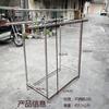 Estante para Secar Ropa Grueso de Acero Completo de Pie Vertical Telescópico Plegable Estante para Ropa Doméstico para Interiores y Exteriores