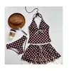 Traje de baño de tres piezas estilo nuevo 2026 para mujer, que oculta el abdomen y estiliza, adecuado para la playa, vacaciones y aguas termales [Disponible para Dropshipping]