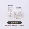 Fio de Mão Wenwan Espaçador de Couro Espaçador de Silicone Transparente Dourado Ultra-fino Cristal Casca de Coco Pérola Acessórios de Couro Almofada Espaçadora