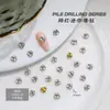 Decorações de Pedraria para Unhas, Bolas de Pedraria Transparente Brilhante com Acabamento de Cristal Mini, Acessórios Versáteis para Unhas Bolas de Pedraria