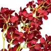 Cadena de flores de hortensia bordadas de alta calidad transfronteriza simulación de flor paisajismo de salón de bodas flor artificial arreglo floral de escena de boda flor de seda plantas verdes venta al por mayor