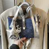 Bolsa de Hombro Exquisita de Gran Capacidad para Mujer, Bolso de Axila, Bolso Cruzado Tipo Cubo para Viajes, Verano 2026