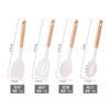 Juego de Utensilios de Cocina Casuales de Silicona de 7 Piezas Juego de Espátulas de Silicona Espátula de Cocina Espátula Espátula para el Hogar Espátula para Cocinar Juego de Colador