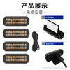 Luces LED para Modificación de Coche, Tipo Adhesivo, Luces LED Universales para Vehículos Todoterreno y Parrillas de Camionetas