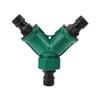 Venta al por mayor de fábrica con grifo de interruptor Niple en T de tres vías con válvula independiente Conector de tres vías de derivación